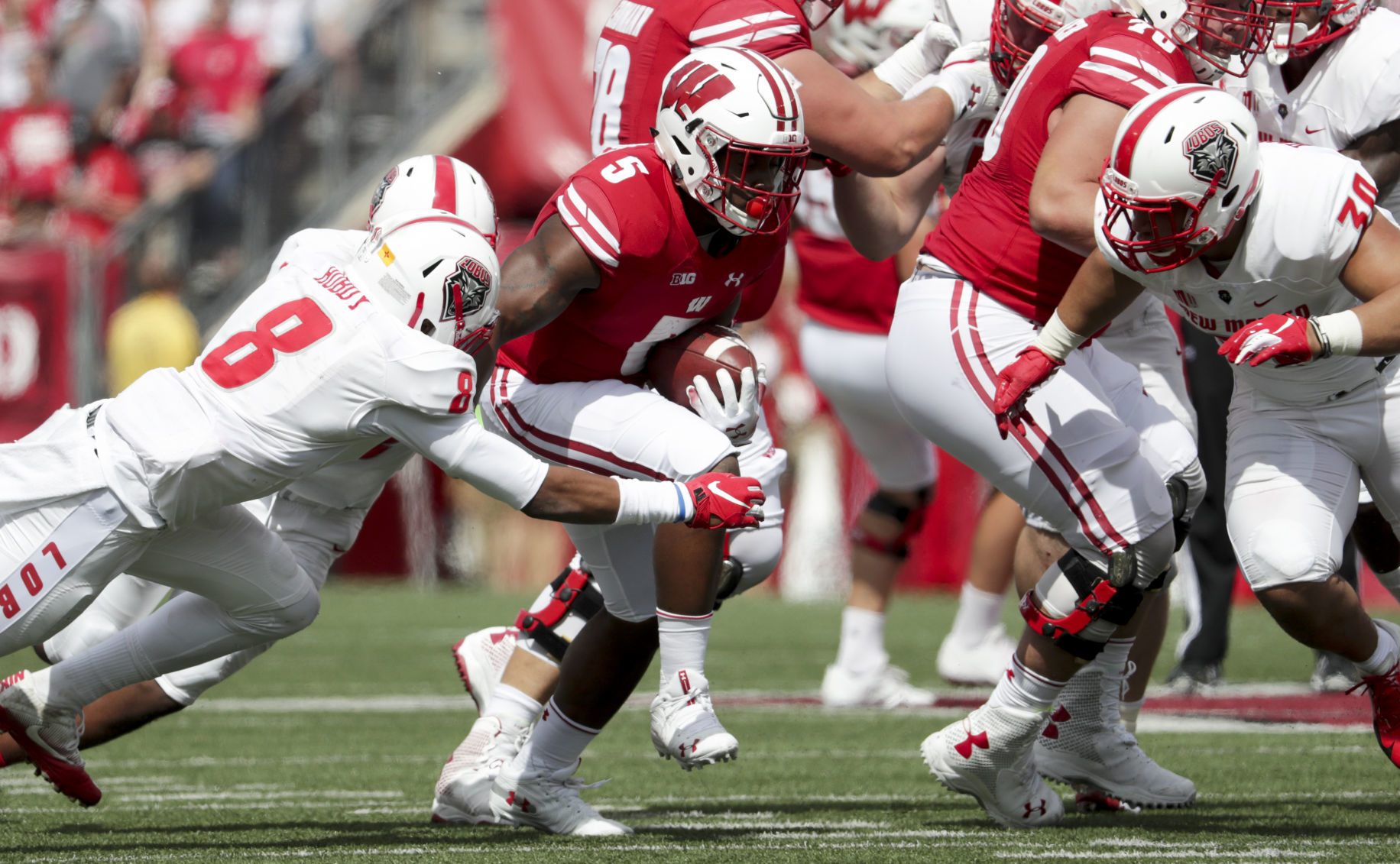 Wisconsin Badgers 45, New Mexico Lobos 14